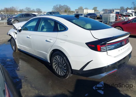 2025 Hyundai Sonata Hybrid Limited z USA, uszkodzony, nr VIN KMHL54JJ1SA123702